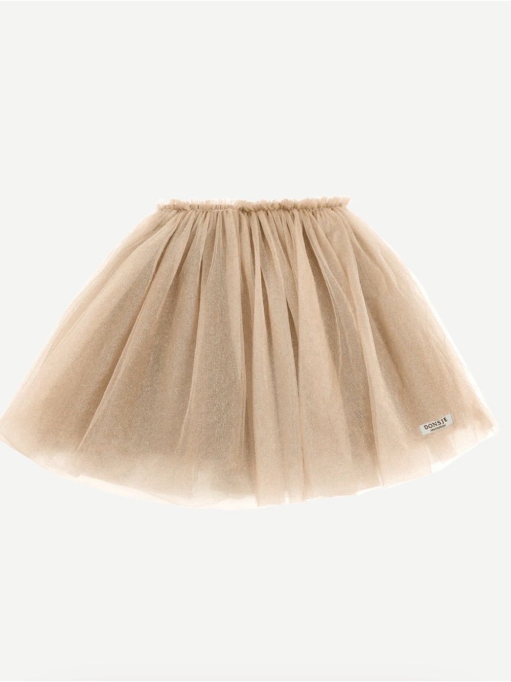 Donsje Pien Skirt, Off White Metallic. Size 3-4